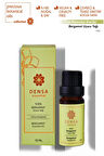 Densa Essential %100 Saf & Doğal Bergamot Uçucu Yağı 10 ml Buhurdanlık Difüzör Aromaterapi Mum Masajı Cilt Saç
