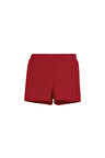 Kırmızı Basic Kız Çocuk Dans Şort