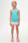 Açık Turkuaz Basic Kız Çocuk Yüzücü Atlet