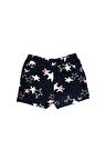 Crayon Stars Kız Çocuk Cepli Desenli Şort