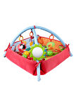 Çiftlik Temalı Bebek Aktivite Halısı Dişlikli Aynalı ve Top Havuzlu