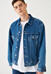 Mavi Ryan Koyu İndigo Jean Ceket 0110001-80480