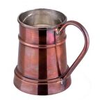 Turna Bakır Debito Bardak Düz 600 Ml Oksit Turna0455-3