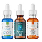 Alın Bölgesi Kırışıklıkları Glikolik Asit %7 Set Glikolik Asit Peelingi 90 ml