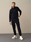 Xint Lacivert Regular Fit Polar Sweat Pantolon