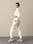 Xint Beyaz Oversize Sweat Pantolon
