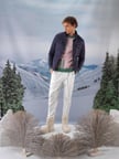 Xint Lacivert Formunu Koruyan Regular Fit Mont