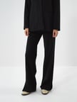 Xint Siyah Esnek Dokulu Regular Fit Pantolon