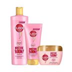 Elidor Collagen Blends Şampuan 350ml Saç Bakım Kremi 170ml Saç Bakım Maskesi 160ml Yoğun Nem Terapisi 3lü Set
