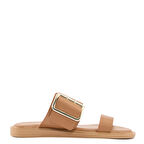 Kadın Deyla Düz Terlik-Taba | 38