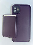 ARMORİX İPHONE 11 MOR MAGSAFELİ MAGNETİK KARTLIKLI KILIF