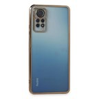 Xiaomi Redmi Note 11 Pro Kılıf Kamera Korumalı Lensli Silikon - Gold