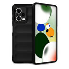 Xiaomi Redmi Note 12 5G Kılıf Optimum Lens Çerçeveli Silikon Kapak