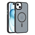 Newface Trex iPhone 15 Magneticsafe Kılıf - Siyah