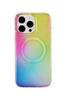 Fuchsia iPhone 15 Pro Max ile Uyumlu Tanya Kablosuz Şarj Özellikli Kapak - Desen 9