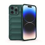 iPhone 16 Pro Kılıf Optimum Lens Çerçeveli Silikon Kapak