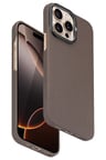 Fuchsia iPhone 15 Pro Max ile Uyumlu Blaze 1000D Kevlar Kablosuz Şarj Özellikli Kılıf - Gold