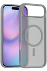 Fuchsia iPhone 17 Air ile Uyumlu Jota Kablosuz Şarj Özellikli Kapak - Çöl Titanyum