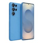 Newface Samsung Galaxy S26 Ultra Nano içi Kadife Silikon - Mavi