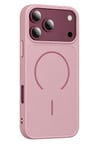 uryport Apple iPhone 18 Pro Azus Magsafe Kapak - Pembe