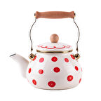 Merry Yılbaşı Özel Emaye Kettle