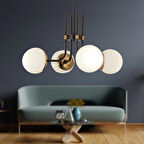 Dragon 4Lü Eskitme Modern Genç Odası Yatak Odası Salon Avize 