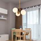 Artel 3Lü Eskitme  Modern Sarkıt, Mutfak Yatak odası Salon Avize 