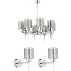 Apliqa Cemre Modern Yatak Odası Duvar 8'li Aplik 