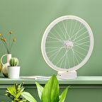 Hedra Beyaz 25 Watt Modern Tasarım Salon Ledli Metal Abajur 