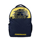 Fenerbahçe Kesik Logo Çift Gözlü Okul Çantası / 24719