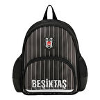 Beşiktaş 2 Bölmeli İnce Çubuklu Suni Deri Anaokulu Okul Sırt Çantası (25353)
