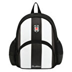 Beşiktaş 2 Bölmeli Çubuklu Suni Deri Anaokulu Okul Sırt Çantası (25357)