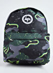 Hype Siyah - Gri Erkek Çocuk Sırt Çantası 25422-HYPE KAMUJLAJ SIRT ÇANTASI