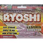 Japanese Ryoshi 12cm LRF Silikon Yem Elma Aromalı Yem Pink Glow