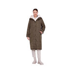 Çift Renk Şişme Mont