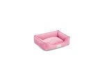 Pet Comfort Delta Leo 18 XS Üstü Açık Kaymaz Taban Pembe Küçük Irk Köpek Yatağı