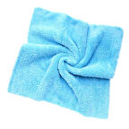 (9 Adet) Ponitex 3412 Mikrofiber Peluş Oto Kurulama Temizlik Pasta Cila Toz ve Cam Bezi 40x40 cm.