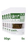 5 Paket Ispanaklı Glutensiz Vegan Tohum Kraker Cracks 50gr