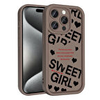 iPhone 15 Pro Max Kılıf Kamera Korumalı Baskılı Arka Yüzey Klas Kapak