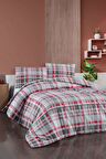 Menderes Home Cotton Collection Flanel R Çift Kişilik Nevresim Takımı G.N. Siyah