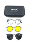 AVVA 2120 C5 POLARİZE&ANTİFAR KLİPSLİ UNİSEX GÜNEŞ GÖZLÜĞÜ