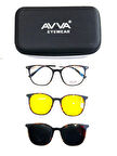 AVVA 2121 C2 POLARİZE&ANTİFAR KLİPSLİ UNİSEX GÜNEŞ GÖZLÜĞÜ