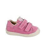 Pearl Çift Cırtlı Deri İçi Kürklü Kız Ayakkabı Pembe