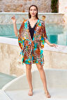 Cossy By Aqua Kadın Kısa Kimono Sabahlık A25660 