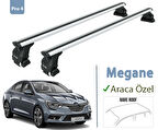 Renault Megane IV Ara Atkısı Oluksuz Tavan Taşıma Sistemleri 2016-- Gri Seri