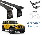 Jeep Wrangler Rubicon Ara Atkısı Tavan Sistemleri 2 li Siyah Set City Serisi