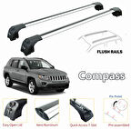jeep Compass Ara Atkısı Tavan Sistemleri Gri Set 2011-2017