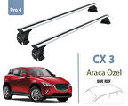 Mazda Cx-3 Dk Portbagaj Taşıyıcı Ara Atkısı 2013- Sonrası Gri Set