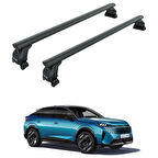 Peugeot 3008 Portbagaj Taşıyıcı Ara Atkısı Oluksuz Toros Pro 4 Siyah