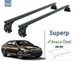 Skoda Superb B8 Ara Atkısı Tavan Sistemleri 2019- Sonrası Siyah